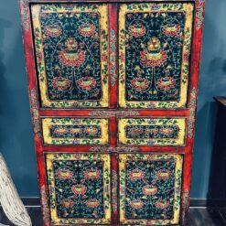 Armadietto da altare antico TORKHAM Tibetano '800