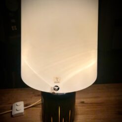 LAMPADA DA TAVOLO IN VETRO DI MURANO - DESIGN ITALIANO ANNI '70