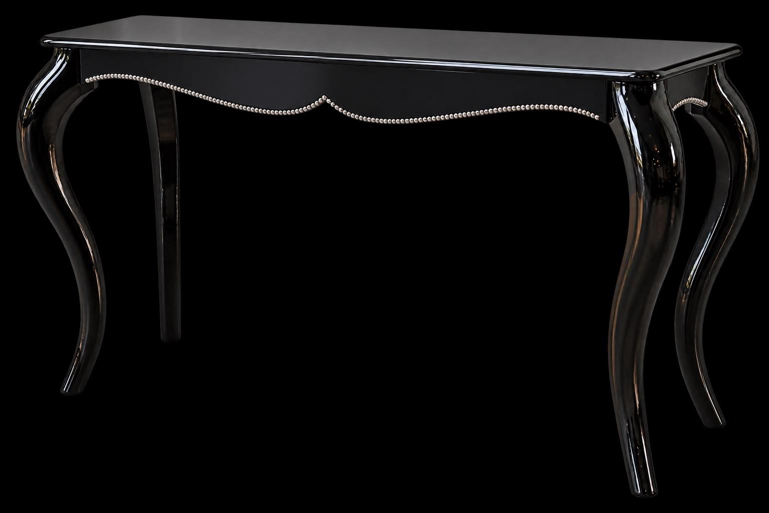 Console nera in stile classico contemporaneo - immagine 2