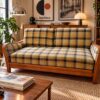 Divanetto vintage allungabile in legno – anni ’60/’70